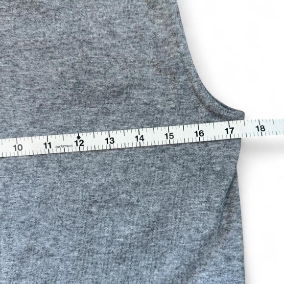 White Stag Grey cropped turtleneck tank top size L/XL - Picture 6 of 7